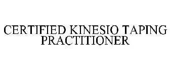 CERTIFIED KINESIO TAPING PRACTITIONER