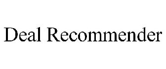 DEAL RECOMMENDER