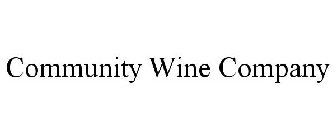 COMMUNITY WINE COMPANY