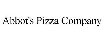 ABBOT'S PIZZA COMPANY