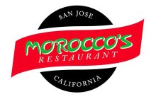 MOROCCO'S RESTAURANT SAN JOSE CALIFORNIA