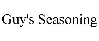 GUY'S SEASONING