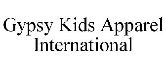 GYPSY KIDS APPAREL INTERNATIONAL