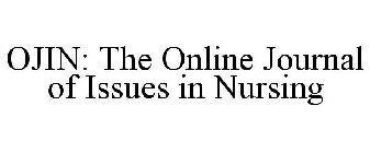 OJIN: THE ONLINE JOURNAL OF ISSUES IN NURSING