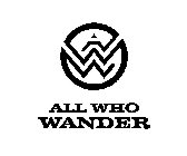 AWW ALL WHO WANDER