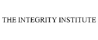 THE INTEGRITY INSTITUTE