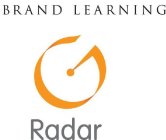 BRAND LEARNING RADAR