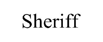 SHERIFF