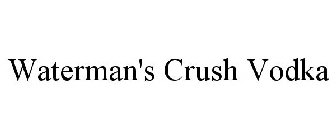 WATERMAN'S CRUSH VODKA