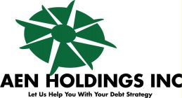 AEN HOLDINGS INC LET US HELP YOU WITH YOUR DEBT STRATEGY