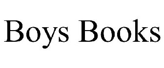 BOYS BOOKS