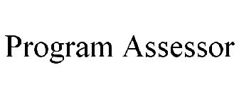 PROGRAM ASSESSOR