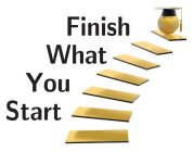 FINISH WHAT YOU START
