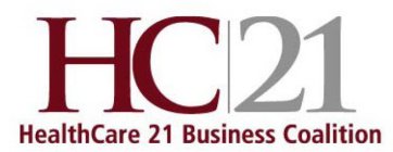 HC21 HEALTHCARE 21 BUSINESS COALITION