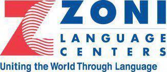 Z ZONI LANGUAGE CENTERS UNITING THE WORLD THROUGH LANGUAGE