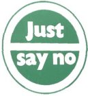 JUST SAY NO