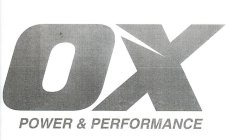 OX POWER & PERFORMANCE