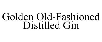 GOLDEN OLD-FASHIONED DISTILLED GIN