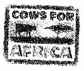 COWS FOR AFRICA
