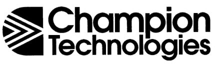 CHAMPION TECHNOLOGIES