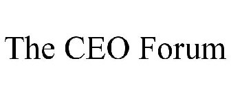 THE CEO FORUM