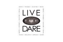 LIVE THE DARE, THINK, BELIEVE, DREAM, DARE