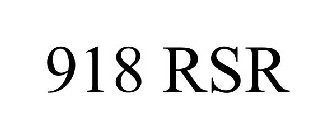 918 RSR