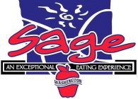 SAGE AN EXCEPTIONAL EATING EXPERIENCE WASHINGTON