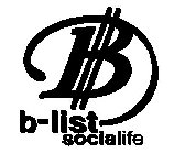 B B-LIST SOCIALIFE