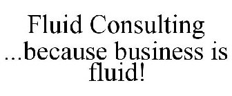 FLUID CONSULTING ...BECAUSE BUSINESS IS FLUID!