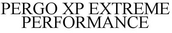 PERGO XP XTREME PERFORMANCE