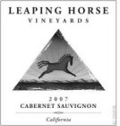 LEAPING HORSE VINEYARDS 2007 CABERNET SAUVIGNON CALIFORNIA
