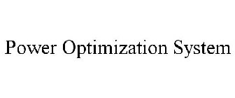 POWER OPTIMIZATION SYSTEM