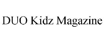 DUO KIDZ MAGAZINE