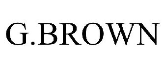 G.BROWN