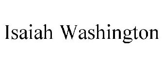 ISAIAH WASHINGTON