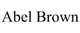 ABEL BROWN