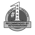 JOINT HEALTH #1 BRAND RECOMMENDED BY VETERINARIANS
