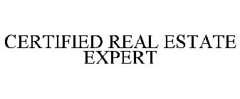 CERTIFIED REAL ESTATE EXPERT