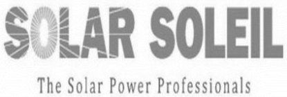 SOLAR SOLEIL THE SOLAR POWER PROFESSIONALS