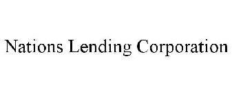 NATIONS LENDING CORPORATION