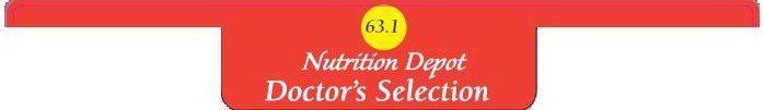 NUTRITION DEPOT DOCTOR'S SELECTION 63.1