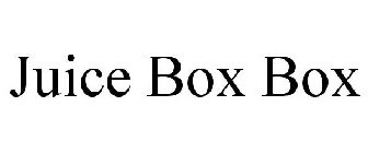 JUICE BOX BOX