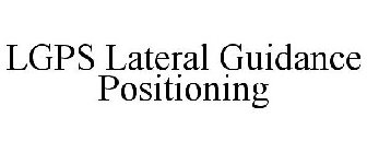 LGPS LATERAL GUIDANCE POSITIONING