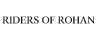 RIDERS OF ROHAN