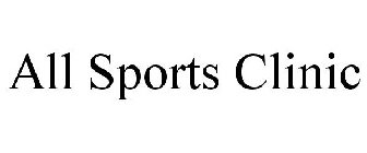 ALL SPORTS CLINIC