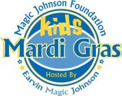 KIDS MARDI GRAS HOSTED BY MAGIC JOHNSON FOUNDATION EARVIN MAGIC JOHNSON