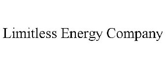LIMITLESS ENERGY COMPANY