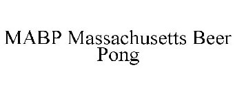 MABP MASSACHUSETTS BEER PONG