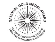 NATIONAL GOLD MEDAL AWARD FOR EXCELLENCE IN THE FIELD OF PARK AND RECREATION MANAGEMENT